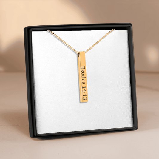 Personalized Bible Verse Necklace